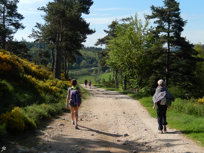 la descente vers Chabalier