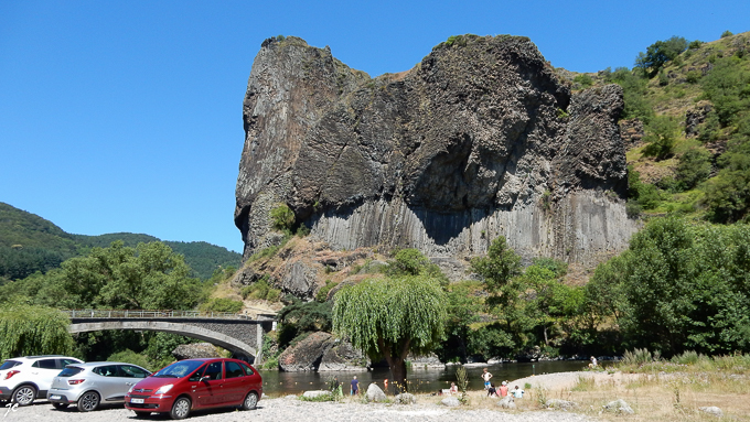 à Prades, la base de retour du rafting avec CAP Vacances