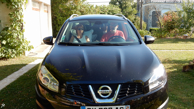 la famille Miralles à La Genaudière