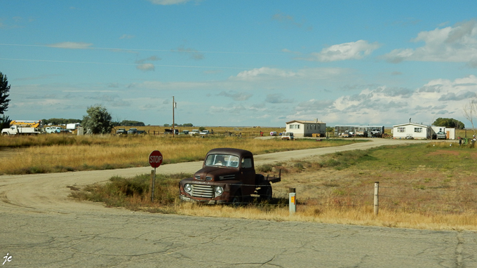 sur l'US 191, à Eden dans le Wyoming