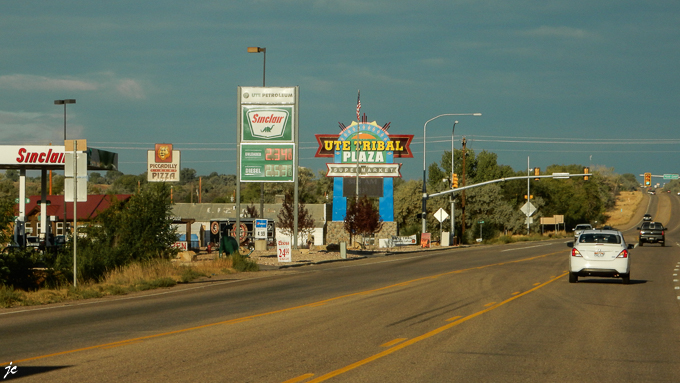 sur l'US 191, à Fort Duchesne en Utah