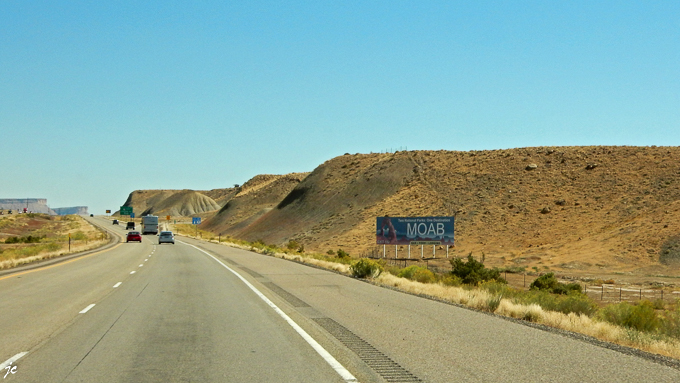 sur l'US191 dans le comté de Grand en Utah