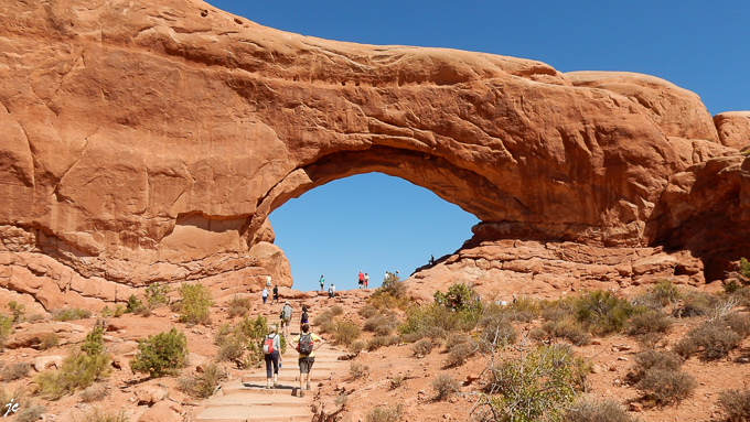 dans Arches National park, North Window
