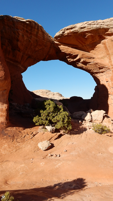 dans Arches National park, Broken Arch