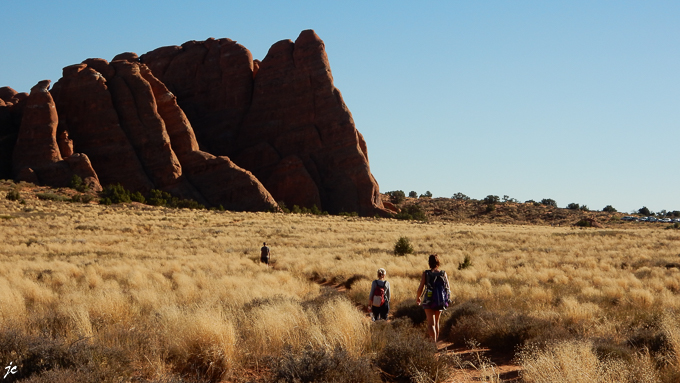 dans Arches National park Broken Arch Loop