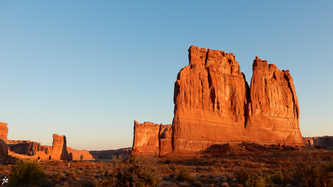 dans Arches National park, The Organ