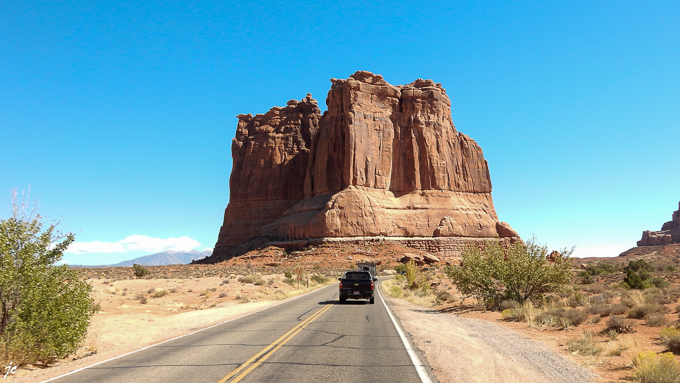 dans Arches National park, The Organ