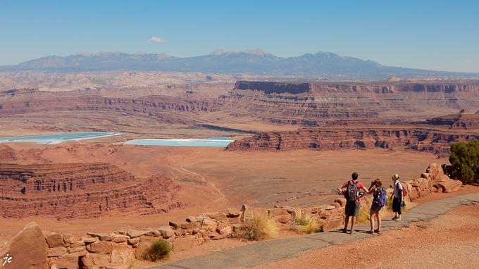 dans le Dead Horse Point State park, à Dead Horse Point Overlook