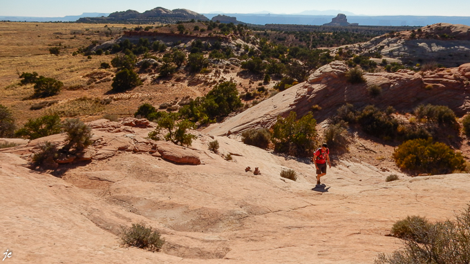 dans Canyonlands National Park, Aztec Butte