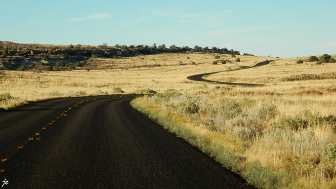 dans Canyonlands National Park, sur Grand View Point road