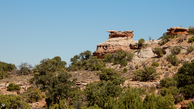 sur Upheaval Dome road