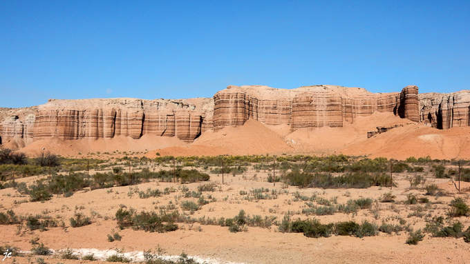 sur la State Route 24 (SR24) dans le comté de Wayne en Utah