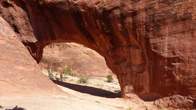 dans Arches National park, sur le Devils Garden Trail Private Arch