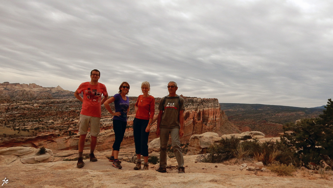 la famille Fluck au complet