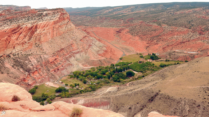 Fruita campground et le Scenic Drive