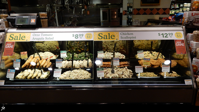 les plats cuisinés au Whole Foods Market à Cottonwood Heights