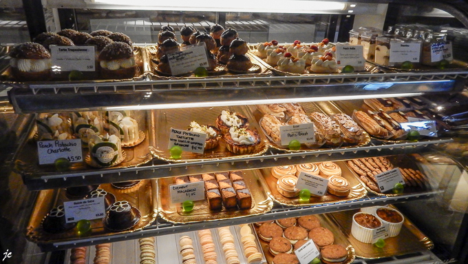 dans la pâtisserie Les Madeleines à Salt Lake City