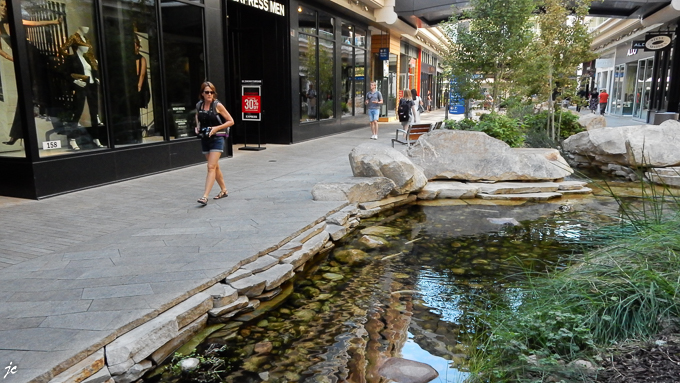 la City creek à Salt Lake City