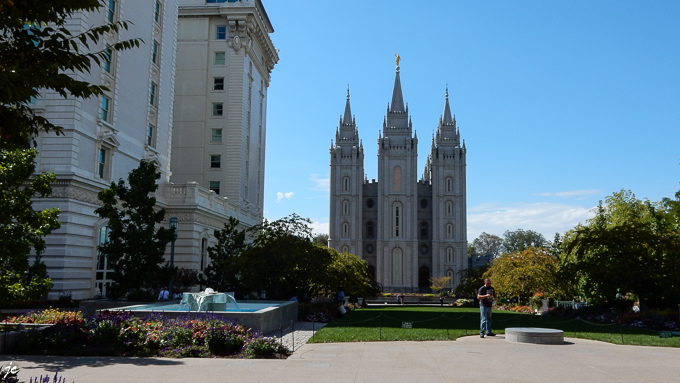 Salt Lake Temple, l'église de Jésus-Christ des saints des derniers jours