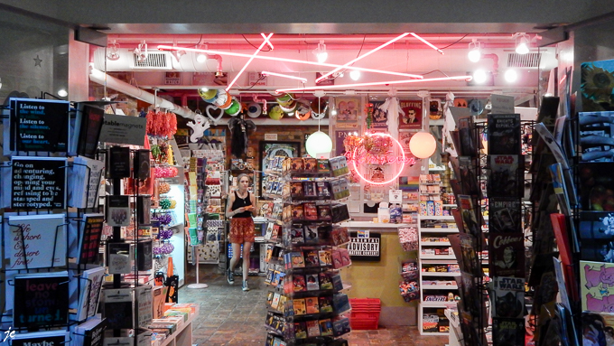 dans un centre commercial à Salt Lake City