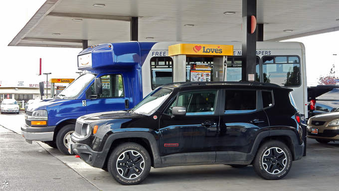 la station Loves à Salt Lake City