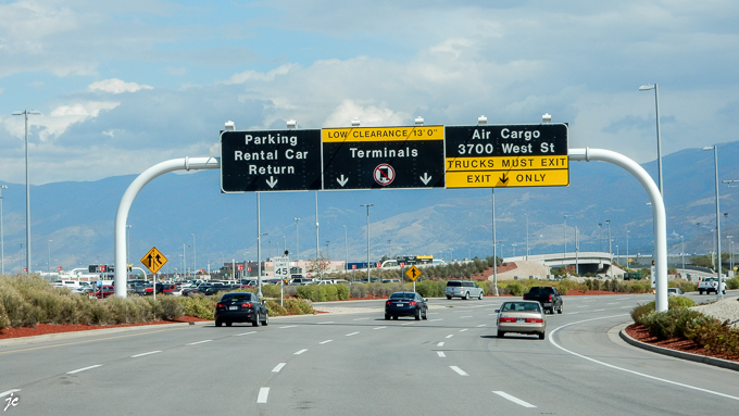 à l'aéroport de Salt Lake City