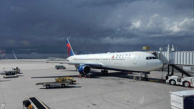 à l'aéroport de Salt Lake City