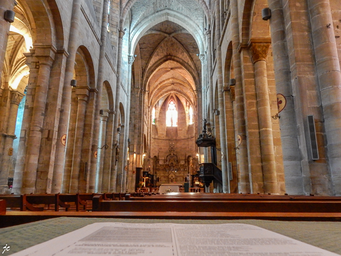 l'église Saint-Sauveur à Figeac