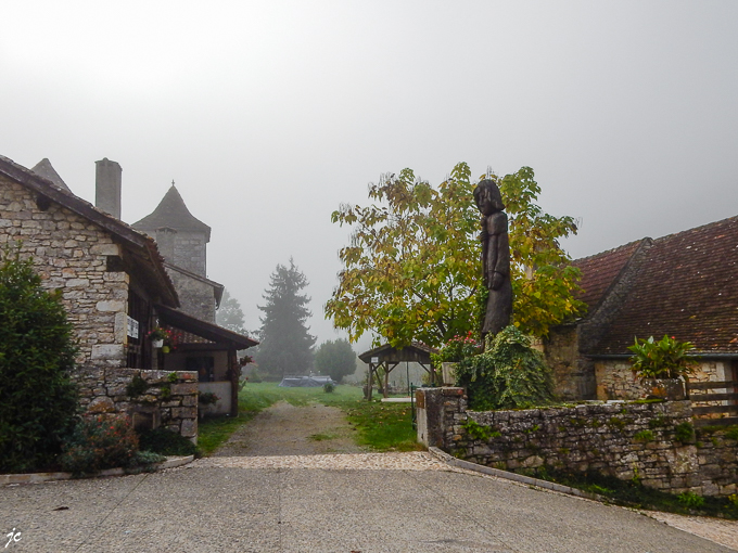 à Espagnac Ste Eulalie sur le chemin de Compostelle