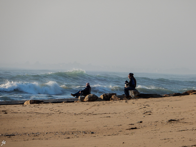 sur la plage de Magouëro