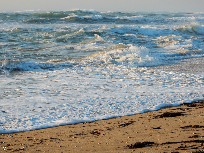 l'océan à la plage de Magouëro