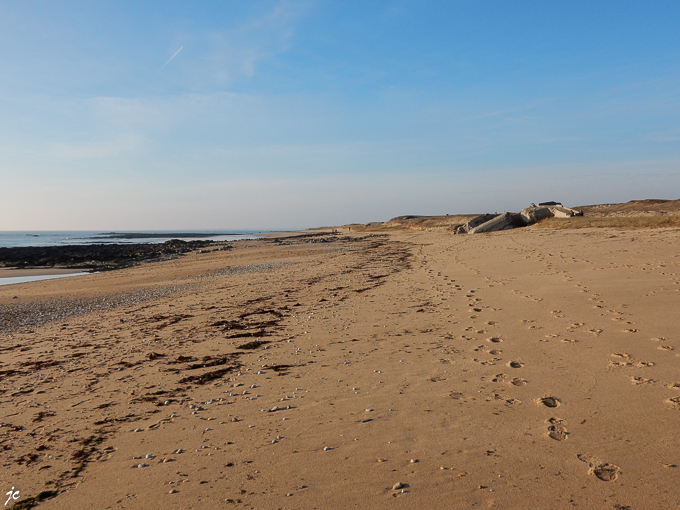 le bunker sur la plage