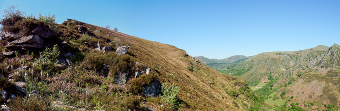 le panorama avant de redescendre