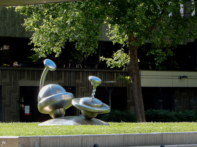 Claude Viseux (1927-2008) - Sans titre- Pelouse de la COURLY