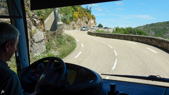 sur la D906 en direction de Villefort