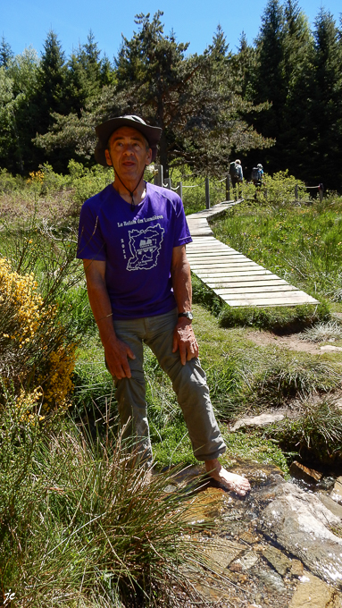 un peu de fraîcheur à la source du Lot