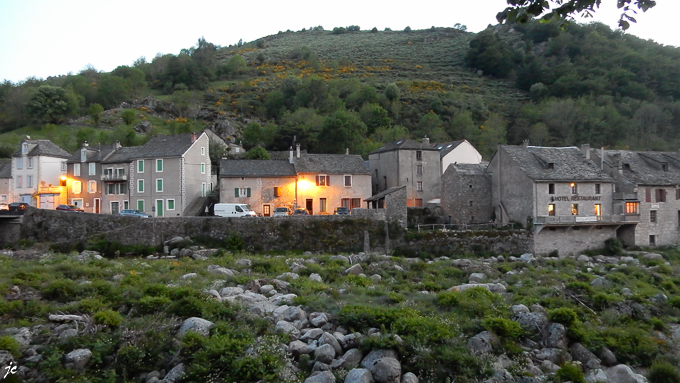 le bord du Tarn, Le Pont de Montvert