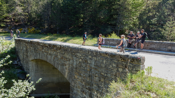 le pont sur le ruisseau de la Chapelle
