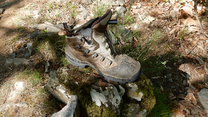 la chaussure de tête