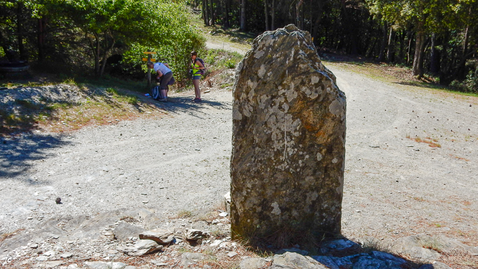 Magali et Simone au col de la Pierre plantée