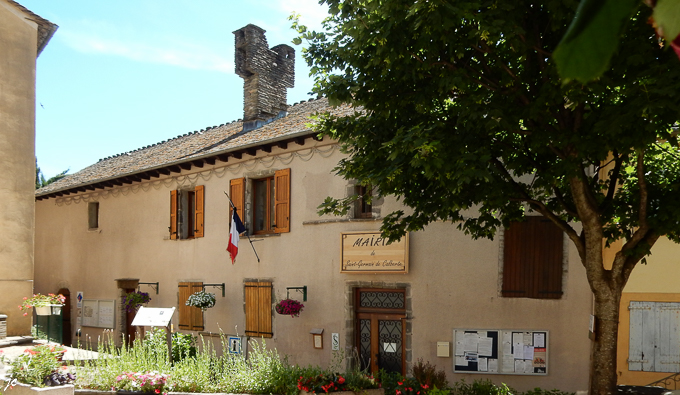 la mairie à St Germain de Calberte