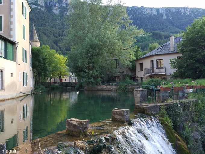 rue du pêcher à Florac