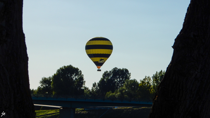 la montgolfière à Chaumont sur Loire