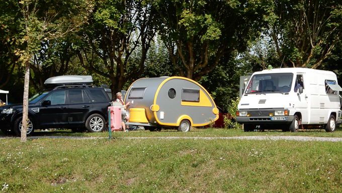 des danoises sur le camping municipal de La Saulaie à La Charité-sur-Loire