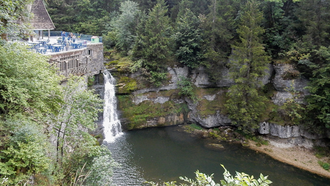 la cascade à Fort du Plasne