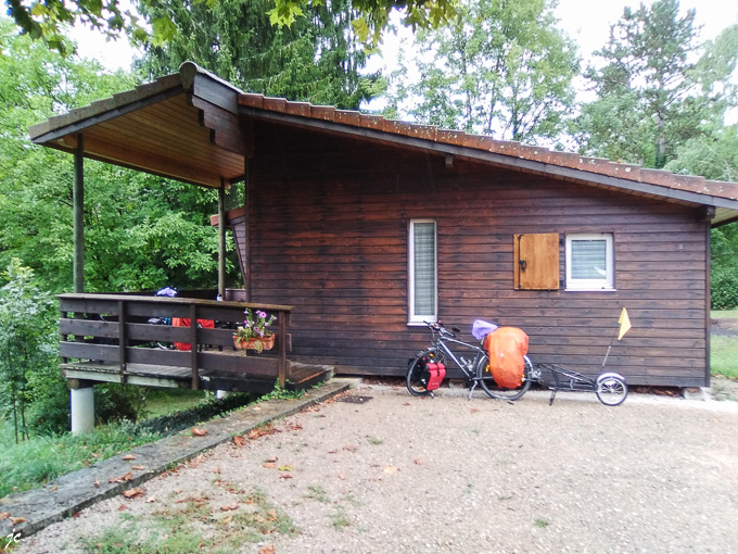 sur le camping de la Vallée de l'Ain à Poncin