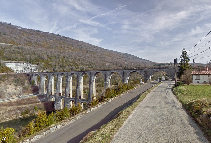 le viaduc de Cize-Bolozon