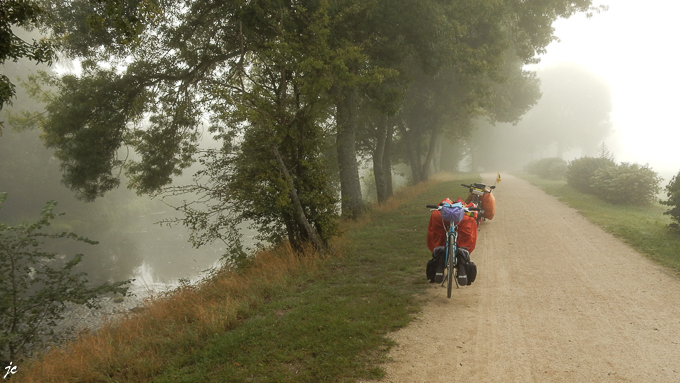 le brouillard à Candé sur Beuvron