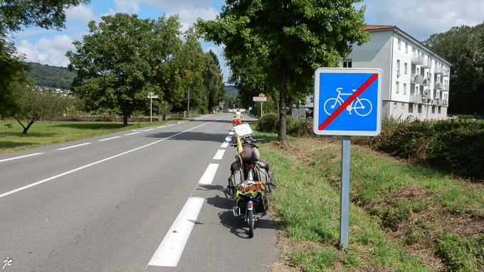 l'arrivée sur Quingey