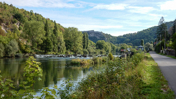 l'arrivée à Besançon sur l'EV6